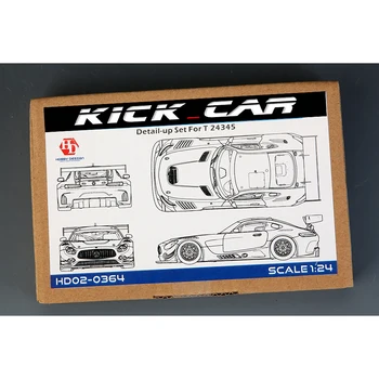 Набор модификаций автомобиля Hobby Design 1/24 Mcds GT3 для Tmiya 24345 (PE + металлические детали + смола) HD02-0364