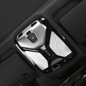 Для BMW 5 Серии G30 2017 2018 ABS Матовая Автомобильная Наклейка передний абажур для чтения Декоративная крышка Отделка автомобильные аксессуары для укладки 1 шт.