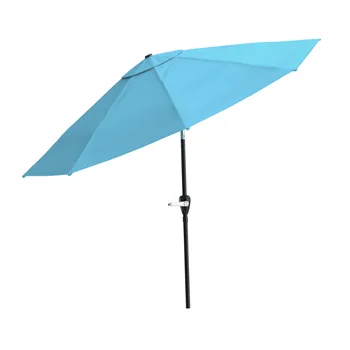 Бесплатная доставка по США, 10-футовый зонт для Патио с автоматическим наклоном, 120,00 X 120,00 X 98,00 Дюймов