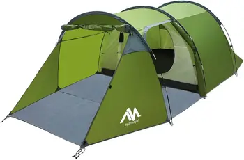 Палатки на 3-4 человека, водонепроницаемая мотоциклетная палатка, дизайн 2 комнат -съемная спальня и прихожая с удобными размерами, простая установка f