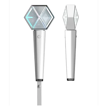 Kpop Official Light Stick EXOs Lightstick Версия 3. Концертные светодиодные лампы накаливания, хип-хоп Светящиеся игрушки, Фанлайт Хобби
