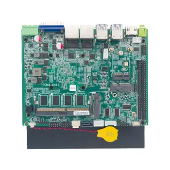 3,5-Дюймовая безвентиляторная промышленная материнская плата с процессором Celeron 12th J6412, припаянным 8G RAM DDR4 4 USB3.0 2,5 G LAN