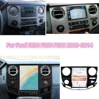 12,1-дюймовое автомобильное радио Tesla Carplay для Ford F250 F350 F650 2009-2014 Головное устройство Стерео Видео GPS Навигация мультимедийный плеер