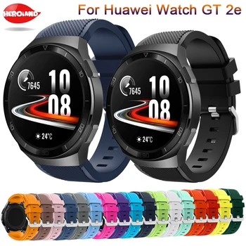 Новый Ремешок Для Часов Huawei Watch GT2e GT 2 Pro 2E Силиконовый Ремешок correa Smartwatch Сменный Ремень Браслет Для Honor Magic Watch