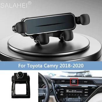 Автомобильный держатель мобильного телефона Gravity для Toyota Camry XV70 2018 2019 2020 2021 2022, подставка для GPS, Навигационный кронштейн, Аксессуары для интерьера