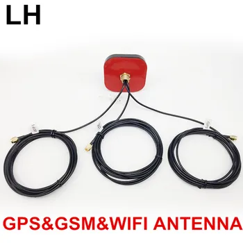 Комбинированная антенна GSM gps wifi в одном корпусе GP 2G 2,4 g кабель 1,5 м SMA с наружной грибовидной резьбой антенна 2,4 G