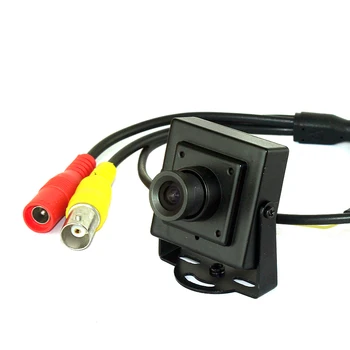 Мини-камера с металлическим корпусом 700TVl, небольшая аналоговая камера видеонаблюдения с объективом 3,6 мм или объективом 6 мм или 8 мм o4 2,8 мм