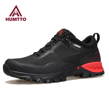 Мужская походная обувь HUMTTO для горных походов, уличные мужские кроссовки, Дышащая спортивная обувь для скалолазания, кемпинга, Роскошная дизайнерская мужская обувь