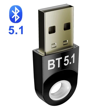 USB 5.1 Bluetooth Адаптер Bluetooth 5.0 Приемник Беспроводной Bluethooth Dongle 4.0 Музыкальный Мини-Передатчик Bluthooth Для ПК Компьютер
