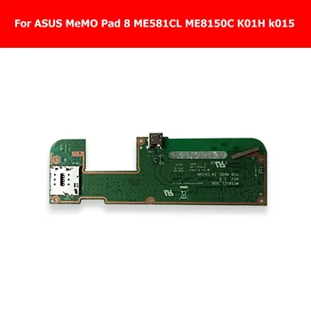 Подлинная USB-зарядка и держатель sim-карты Док-станция Для ASUS MeMO Pad 8 ME581CL ME8150C K01H k015 Зарядное устройство Замена USB-платы
