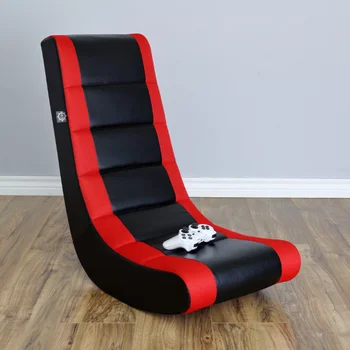 Бесплатная доставка по США The Crew Furniture Эргономичное напольное игровое кресло-качалка для видеопереключателя PS