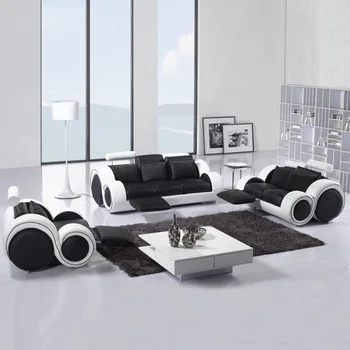 Креативная кожаная модная комбинация для гостиной 123, высококлассный офисный простой современный функциональный диван ly04