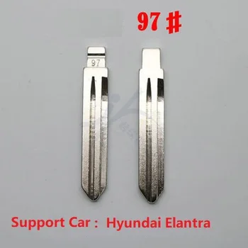 Оригинальная замена складного лезвия для ключей Hyundai Elantra Car key embryo замена головки ключа Remote Key Blade № 97 (10 шт.)