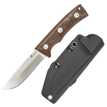 Охотничий нож для выживания Hx Outdoors DC53, ручка из льна, кухонные ножи для кемпинга Edc с оболочкой Kydex 60Hrc Прямая поставка
