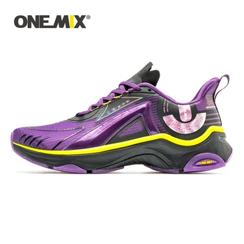 Кроссовки оригинального дизайна ONEMIX, технология тренировок без карбоновой пластины, мужские дышащие износостойкие спортивные кроссовки для бега трусцой