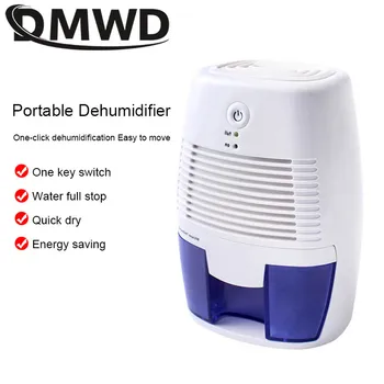 DMWD 500 мл Мини-Осушитель Электрический Охлаждающий Осушитель Воздуха Влагопоглощающая Машина Спальня Кухня Абсорбер 110 В/220 В