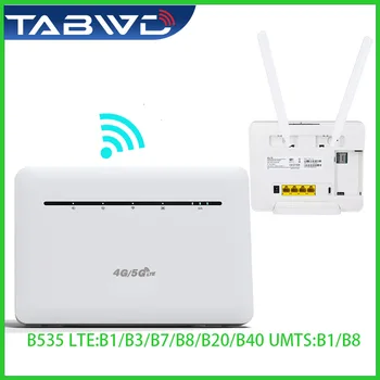 B535 4G CPE маршрутизатор Cat 4 300 Мбит/с Маршрутизаторы WiFi Точка доступа Маршрутизатор со слотом для sim-карты
