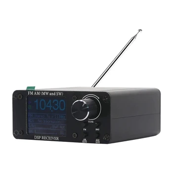 Портативный Коротковолновый Радиоприемник Si4732 ATS-80, Радиоприемник Частоты FM AM, Встроенная Аккумуляторная батарея, Громкий звук