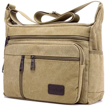 Сумки-мессенджеры, портфели, вместительный портфель для ноутбука, деловая сумка-мессенджер, Большая сумка для мужчин, Мужская холщовая сумка