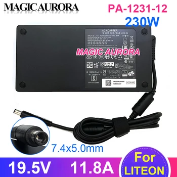 Подлинный PA-1231-12 19.5 Адаптер питания V 11.8A 230 Вт для Intel NUC8I7HVK для ноутбука LITEON 7,4x5,0 мм