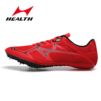 Новая Профессиональная Мужская обувь для легкой атлетики, Женская Спортивная обувь для бега с шипами, Унисекс, Кроссовки для прыжков с Шипами, Размер 35-45