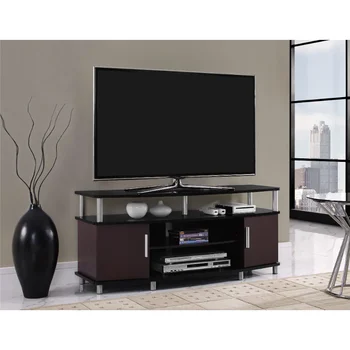 Подставка для телевизора Carson для телевизоров до 50 дюймов, Вишневая Плавающая подставка для телевизора, Мебель для гостиной