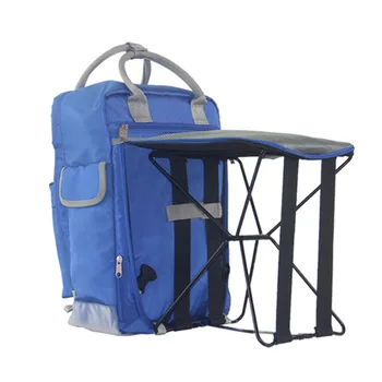 PLAYKING, рюкзак для спортивной рыбалки на открытом воздухе со складным стулом, нейлоновые водонепроницаемые женские сумки для пеших прогулок, кемпинга, путешествий