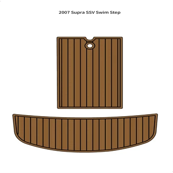 2007 Supra SSV Платформа для плавания, Коврик для ступеньки, лодка из искусственной пены EVA, настил из тикового дерева