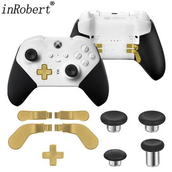 Для Xbox Elite Controller Series 2 Core Component Pack Замена металлических кнопок 9в1 Металлические сменные накладки