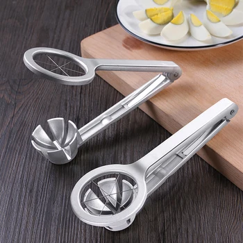 Кухонный нож для яиц из нержавеющей стали, бытовой быстрый нож для яиц, Многофункциональный шестигранный нож для яиц, кухонные принадлежности