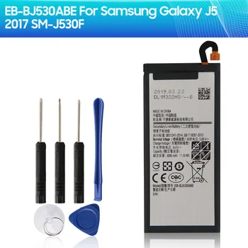 Сменный Аккумулятор телефона EB-BJ530ABE для Samsung Galaxy J5 2017 SM-J530F 2017 Edition J530F J530G Новый Аккумулятор 3000 мАч