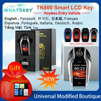 Универсальный TK800 Многоязычный Модифицированный ЖК-экран Smart Remote Key Для BMW/Ford/Toyota/Audi Для Benz На русском/английском/корейском языках
