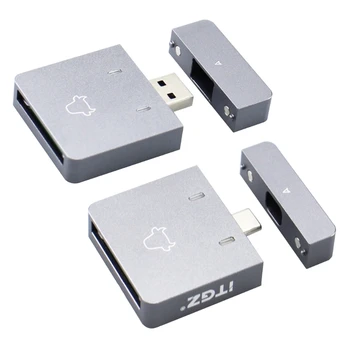 Кард-ридер CFexpress TypeB USB3.2 Gen2 10Gbp для чтения карт памяти Type C Прямая доставка