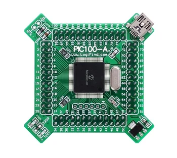 Плата обучения и разработки микроконтроллера PIC32 core board PIC100-A с PIC32MX795F512L