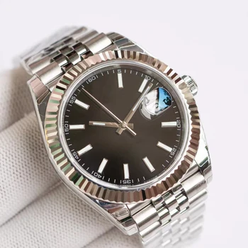 Мужские автоматические механические часы 41 мм от ведущего бренда, роскошные водонепроницаемые часы из сапфирового стекла MIYOTA 8215 из нержавеющей стали