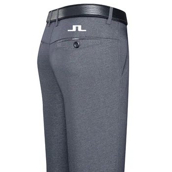 Мужские брюки J Lindeberg, модная одежда для гольфа, Спортивные и повседневные Тонкие мужские дышащие быстросохнущие высококачественные костюмы для гольфа
