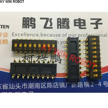 1 шт. Импортный японский CFS-0900TB переключатель набора кода 9-битный патч 2,54 мм Тип ключа плоский циферблат 9P