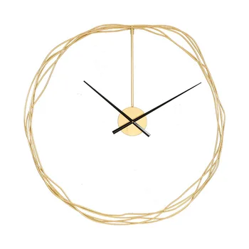 Часы Простые современные художественные часы для гостиной, креативные часы для украшения стен столовой