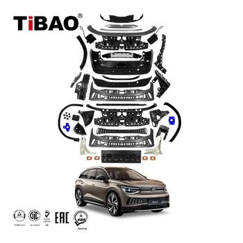 Детали Кузова автомобиля TiBAO EV Комплект Переднего Бампера С Фарой для VW ID6X 12D 807 221 12D 807 421 12D 821 021