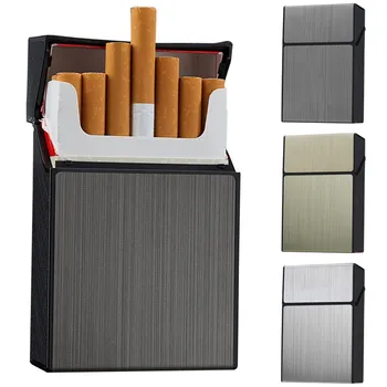 Портсигар для всей упаковки Сигарет 20 штук, защита от Столкновений, Защита от брызг, Устойчивость к царапинам, Коробка для хранения сигарет без зажигалки