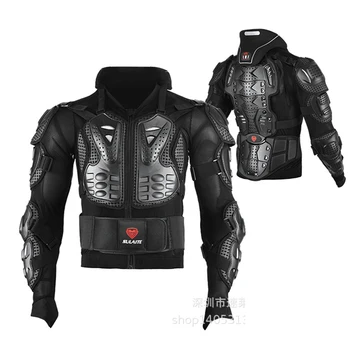 Мотоциклетная Защитная броня, куртка для мотокросса, Летняя куртка для верховой езды, Броня с шейными накладками, Водонепроницаемая для всего тела, для мужчин