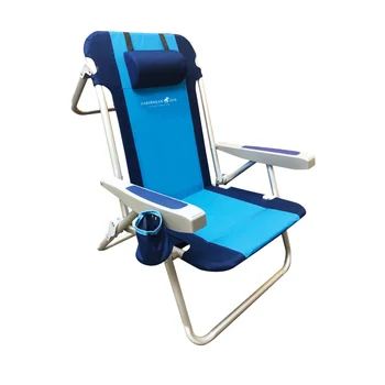 5-позиционное Роскошное кресло, двухцветное темно-синее, прочное, грузоподъемностью 225 фунтов