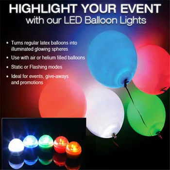 KITOSUN!!! 12 цветов на выбор, Плавающий микро-сказочный светодиодный жемчуг, круглый шар, светильник с установленной батареей для украшения воздушных шаров