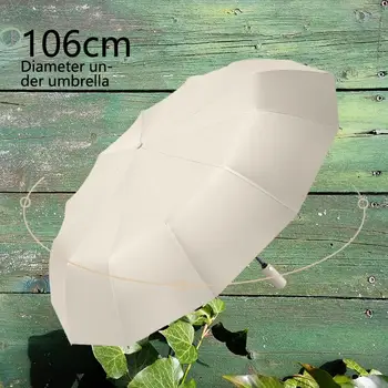 Трехстворчатый автоматический рекламный зонт с защитой от ультрафиолета: незаменимый элемент для защиты от солнца и продвижения бренда