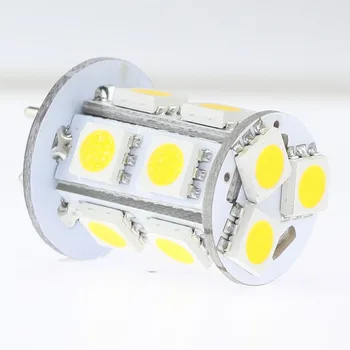 Диммируемая светодиодная лампа G6.35 13LED 5050 SMD с широким напряжением DC10-30V/AC8-20V 2,5 Вт Белый Теплый белый 5 шт./лот