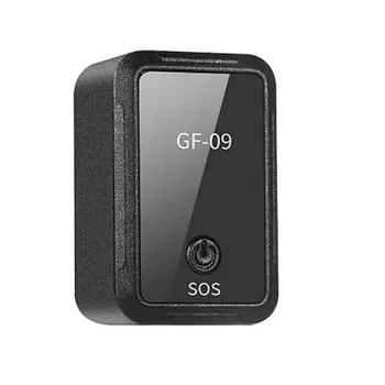 GF-09 Дистанционное прослушивание Магнитный мини-автомобиль GPS трекер Устройство слежения в режиме реального времени Wifi + lbs + agps Локатор приложение микрофон Голосовое управление