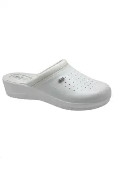 Медицинская обувь нескользящие Тапочки-сабо для доктора и медсестры Унисекс Белые ортопедические 4-точечные Тапочки для повара и медсестры для больницы