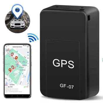 Мини-GPS-трекер GF-07, отслеживание в реальном времени, противоугонный локатор, защита от потери, сильное магнитное крепление, устройство для позиционирования SIM-сообщений