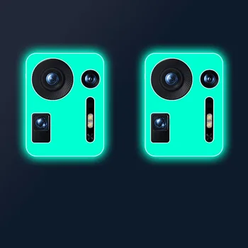Светящаяся мультяшная пленка для камеры Xiaomi Mix 4 Защита объектива камеры для Mi Mix 4 Наклейка Мягкая гидрогелевая пленка для Mix4 Не стеклянная