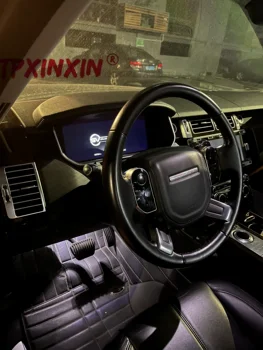 12,3-Дюймовый сенсорный экран Android приборной панели автомобиля GPS Мультимедиа Navi Для Land Rover Range Rover Vogue Digital Cluster